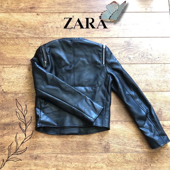 ZARA Faux Leather Jacket 🌟 - Picture 3 of 3